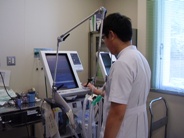 人工呼吸器点検の画像