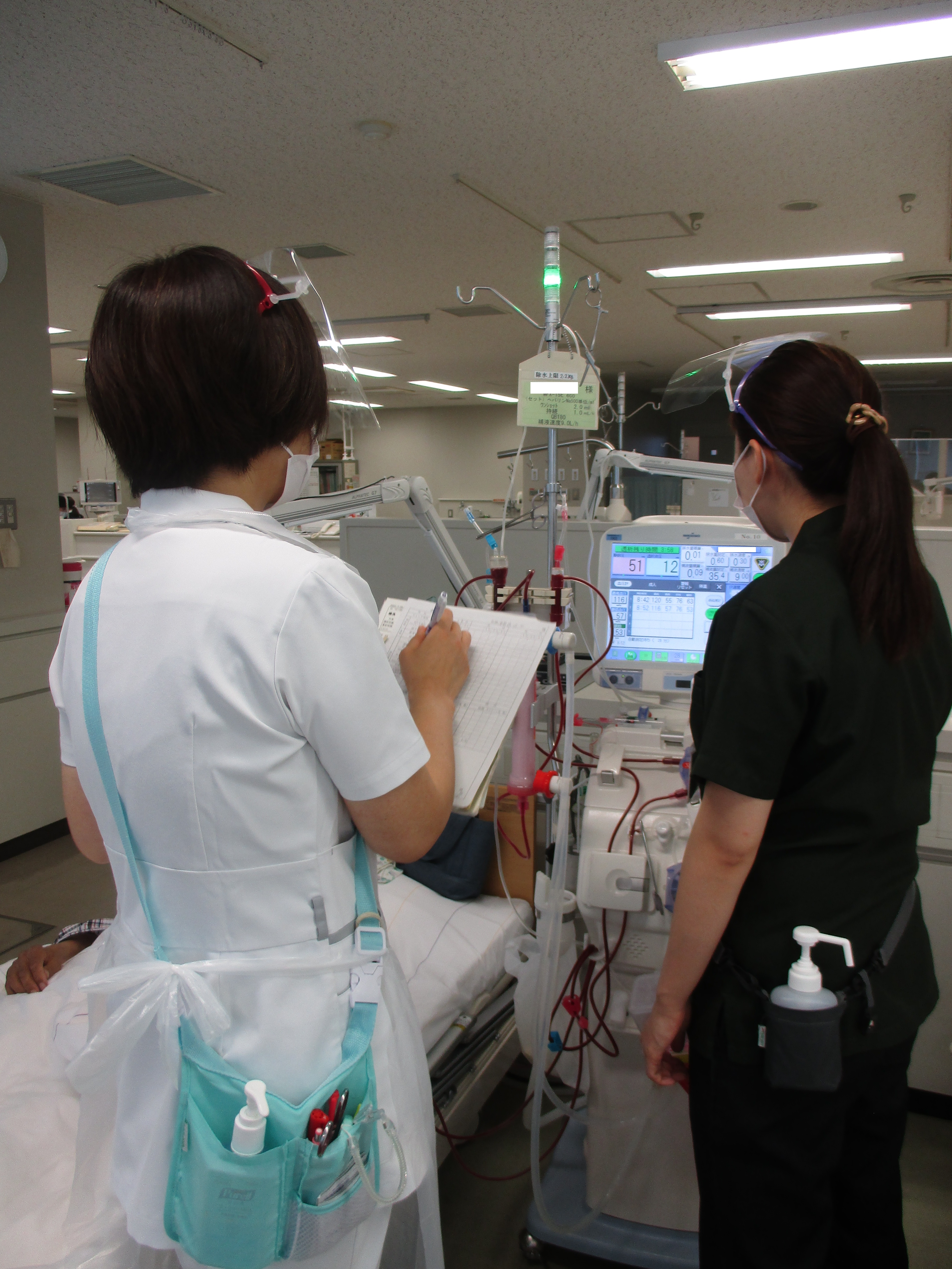 透析開始時のダブルチェック