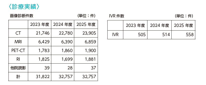 診療実績